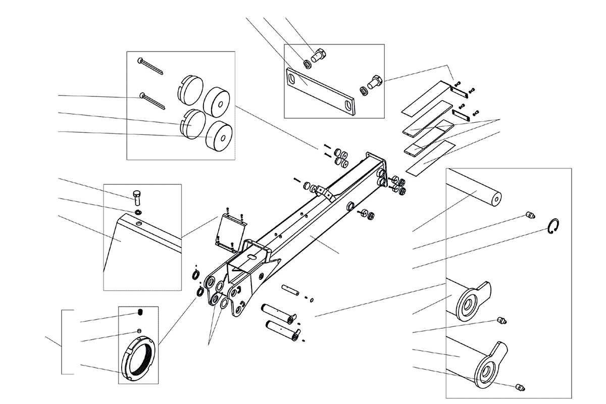 Схема деталировки Рукоять СФ-65
