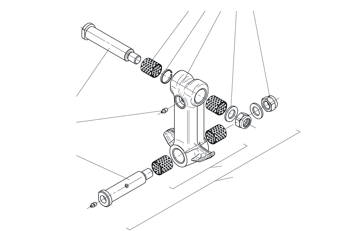 Схема деталировки Подвеска СФ-65