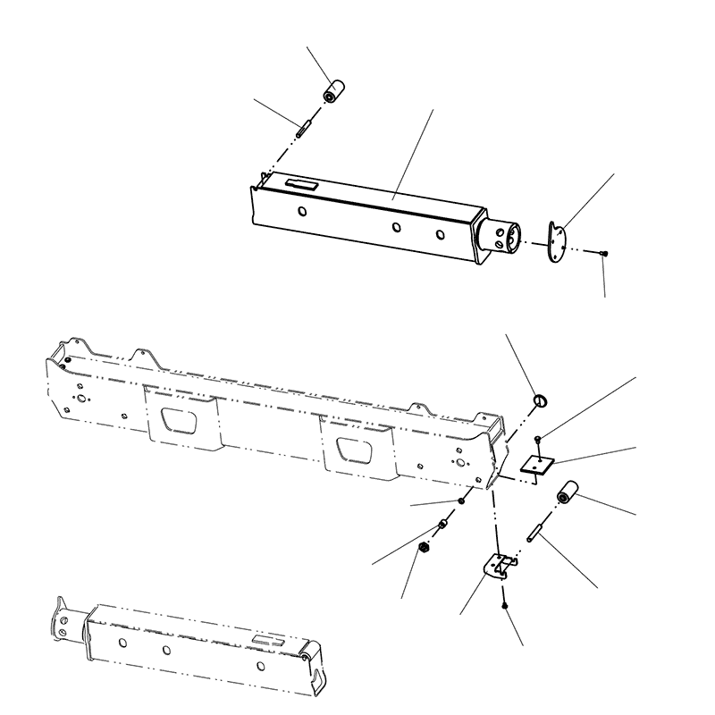 Схема деталировки Аутригеры RM38 VC8L