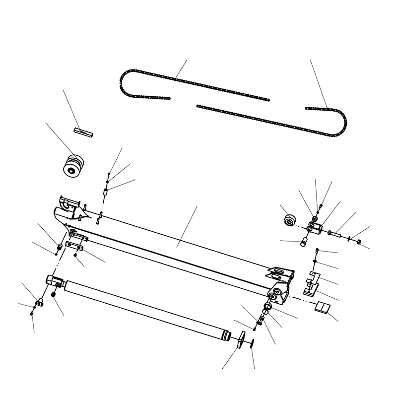 Схема деталировки Телескопическая стрела 1 VM10L86 (231108600001-231108699999)