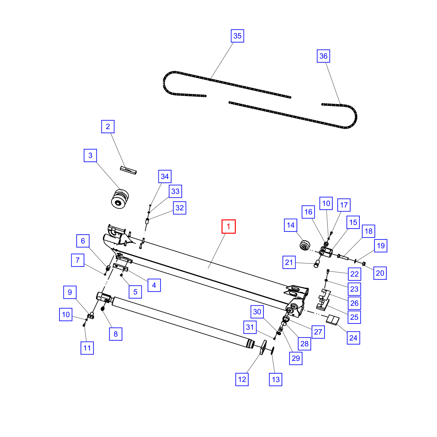 Телескопическая стрела YPM_T2M13L1